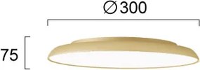 Φωτιστικό Πλαφονιέρα LED Viokef Art 4303500