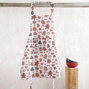Ποδιά Ολόσωμη Gingerbread Multi Ρυθμός 60x85cm 100% Βαμβάκι
