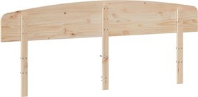 vidaXL Κεφαλάρι 180εκ. από Μασίφ Ξύλο Πεύκου