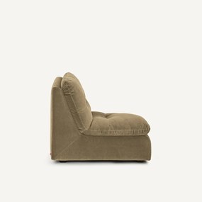 Πολυθρόνα σύνθεσης από βελούδο, GIULIANO