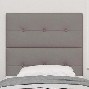 vidaXL Κεφαλάρι με κεφαλάρι Taupe 100 cm ύφασμα