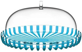 Τουρτιέρα Dolce Vita 12570048 31x16cm Clear-Turkuaz Guzzini Plastic