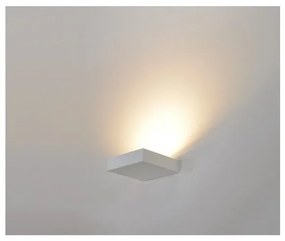 Απλίκα Φωτιστικό Τοίχου LED 6W W14CM Αλουμίνιο Luma Lighting 123-01452-17-white Λευκό