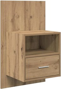 vidaXL Κομοδίνο 2 τμχ. Artisan Oak 50 x 32.5 x 80 εκ.