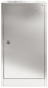 vidaXL γραμματοκιβώτιο Μαύρο 30 x 23 x 55 εκ. Ανοξείδωτο ατσάλι