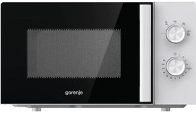 Gorenje MO20E1WH Φούρνος Μικροκυμάτων 20lt, Λευκός