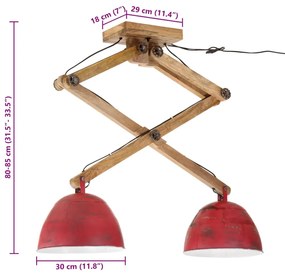 ΦΩΤΙΣΤΙΚΟ ΟΡΟΦΗΣ 25 W ΑΝΤΙΚΕ ΜΠΛΕ 29X18X85 ΕΚ. Ε27 371934