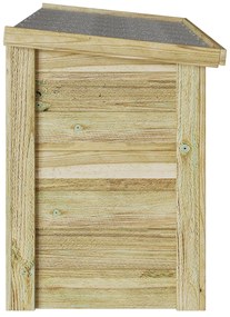 vidaXL Κουτί Αποθήκευσης 44x119x57 εκ., Ενισχυμένο Ξύλο Πεύκου