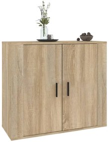 vidaXL Ντουλάπι Sonoma Δρυς 80x33x70 εκ. από Επεξεργασμένο Ξύλο