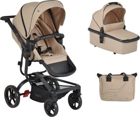 Καρότσι Μωρού 2 σε 1- Ellada - Cangaroo - beige