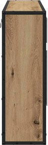 vidaXL Ράφι Τοίχου Artisan Oak 65 x 20 x 60 εκ