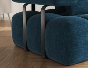 Γωνιακός Καναπές Velly-Μπλε-Δεξιά