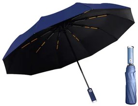 ROXXANI ομπρέλα RXN-0017 με LED φακό, αυτόματο άνοιγμα, μπλε
