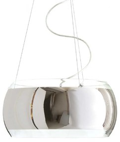 Φωτιστικό Οροφής Style CX1009P40CH Chrome Glass