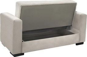 Σετ σαλονιού 2τεμ Vox pakoworld ύφασμα σε ανοιχτή γκρι απόχρωση