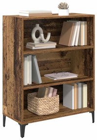 vidaXL Πλαϊνό γραφείο Παλαιό ξύλο 32.5 x 69.5 x 90 εκ