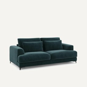 Τριθέσιος καναπές-κρεβάτι από βελούδο, Marsile
