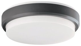 Φωτιστικό Οροφής - Πλαφονιέρα Tinos D200 IP54 4171701 Anthracite Viokef Πλαστικό