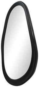 Καθρέπτης οβάλ Baloa mdf σε μαύρη απόχρωση 44x4x80εκ 44x4x80 εκ.