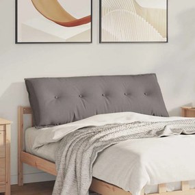 vidaXL Μαξιλάρι Πλάτης Taupe 140 x 19 x 50 εκ ύφασμα