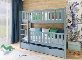 KSAWERY 80x180 grey bunk bed Lano Furniture
