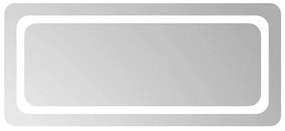 vidaXL Καθρέφτης Μπάνιου με LED 90x40 εκ.