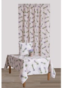 Runner Λεβάντα (Σετ 2τμχ) Linen Viopros 45Χ140 45x140cm Cotton-Polyester
