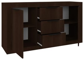 Μπουφές Doha pakoworld σε wenge απόχρωση 150x45x80.5εκ