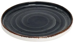 Πιάτο Ρηχό Terra TLG130K6 Φ30x2cm Grey Espiel Porcelain