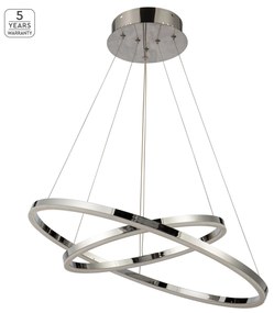 SE LED 60-40 OLYMPIC PENDANT CHROME Α5