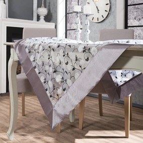 Τραπεζοκαρέ L 8409 Lila Teoran 135X135cm Polyester