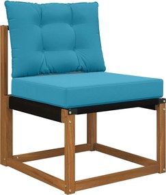 vidaXL Μαξιλάρι Καναπέ Εξωτερικού Χώρου 2 pcs Βασιλικό Μπλε