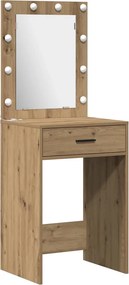vidaXL Τραπέζι περιποίησης 3 pcs Καφέ 40 x 41 x 135 εκ.