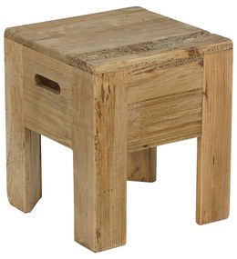 Βοηθητικό Τραπέζι Home ESPRIT ξύλο πεύκου 35 x 35 x 40 cm