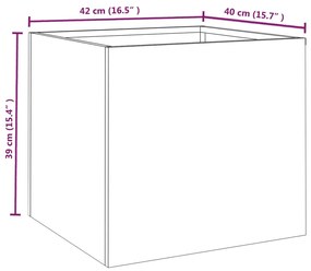 ΖΑΡΝΤΙΝΙΕΡΕΣ 2 ΤΕΜ. ΓΚΡΙ 42X40X39 ΕΚ ΑΤΣΑΛΙ ΣΚΛΗΡΥΘΕΝ ΣΤΟΝ ΑΕΡΑ 821550