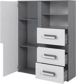 Ντουλάπι Apetito - 85.00Χ40.00Χ136.00cm