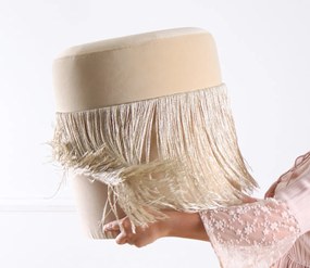 Pouffe Merkur - Cream Cream