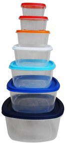 Vanora VN-PW-7PC513 Σετ 7 Δοχεία Φαγητού Πλαστικό 225ml
