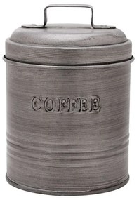 Δοχείο Καφέ 01-13325 11x11x14cm Grey Estia Μέταλλο