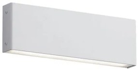 Απλίκα Φωτιστικό Τοίχου HUGO LED 12W μεταλλικό Viokef 4243600 Λευκό