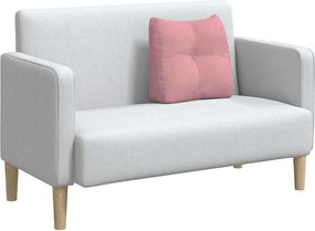 vidaXL Μαξιλάρι Πλάτης Ροζ 45 x 24 x 50 εκ Βελούδο