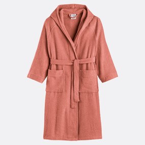 Βαμβακερό μπουρνούζι με κουκούλα