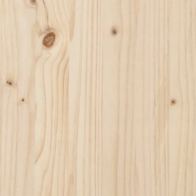 Κρεβάτι Βιβλιοθήκη Χωρίς Στρώμα 90x190 εκ Μασίφ Πεύκο 3323938