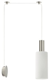 SE21-NM-4-NM1W-GL3 ADEPT TUBE Nickel Matt Wall Lamp White Glass+ HOMELIGHTING 77-8806