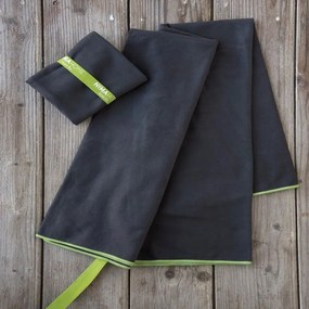 Πετσέτα Θαλάσσης Riva Black Nima Θαλάσσης 90x160cm Microfiber