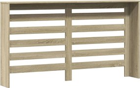 vidaXL Κάλυμμα Καλοριφέρ Sonoma Δρυς 149x20x82 εκ. Επεξεργασμένο Ξύλο