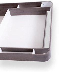 Κρεβάτι ξύλινο με δερμάτινη/ύφασμα S01 180x200 DIOMMI 45-738