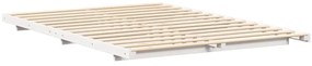 VidaXL Σκελετός Κρεβατιού Λευκό 140 x 210 cm Στερεά ξυλεία πεύκου
