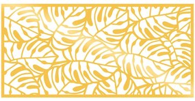 Διακοσμητικό Τοίχου 891TNL1967 100x48cm Gold Wallity Μέταλλο