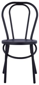 Καρέκλα CONRAD C5557.01 Αλουμινίου Τύπου Βιέννης Μαύρο Rusty 42x52x88,5 εκ. 6αδα 42x52x88.5 εκ.